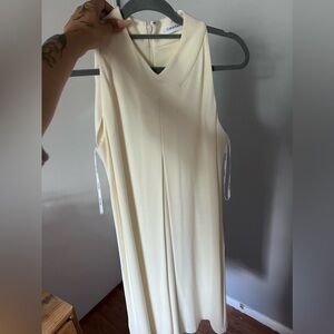 White Calvin Klein Dress size 8 Midi